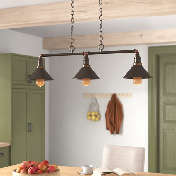 Brushed steel kitchen lights hotsell